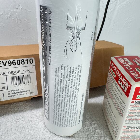 Everpure 2JT Flushing & Sanitizing Cartridge EV960810 Puly Baby Cleaner/Descaler - Picture 2 of 5